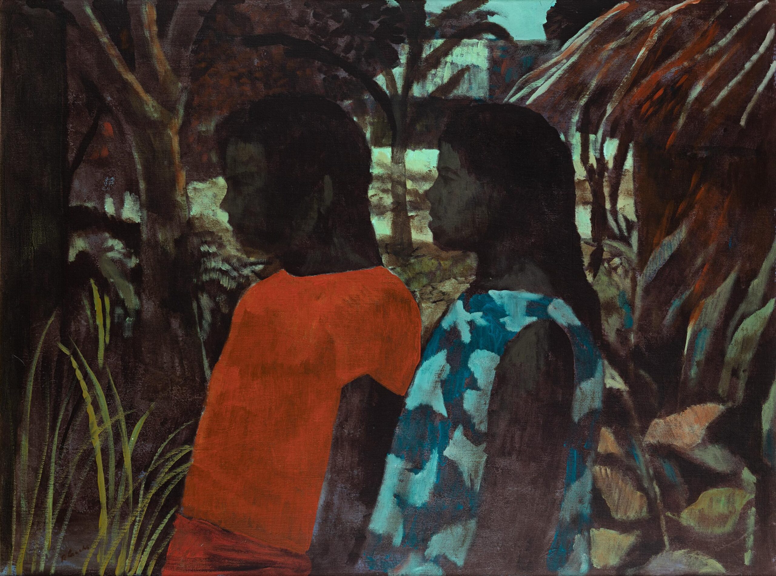 Ray Crooke Tahitian Children 1973